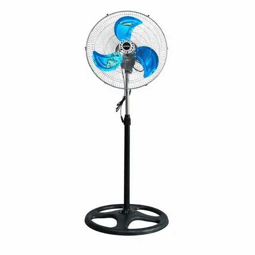 Ventilador de PIE 18" 3 Aspas Base Redonda Level