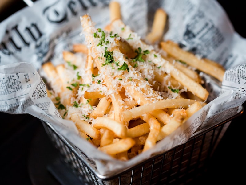 Papas crocantes al airfryer