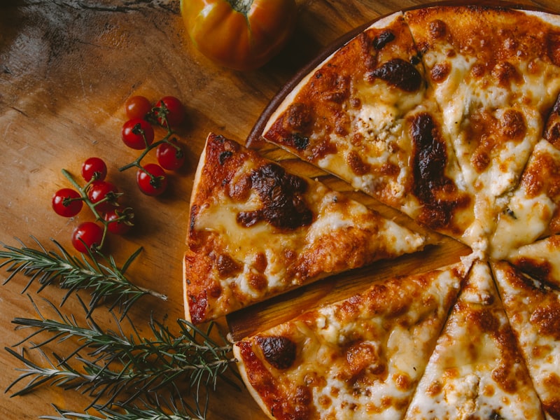 Pizza casera al horno